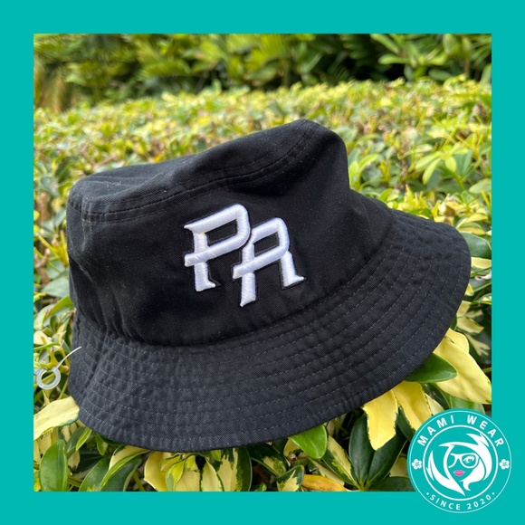 Puerto Rico PR Team Logo Bucket Hat Black - Picture 2 of 2